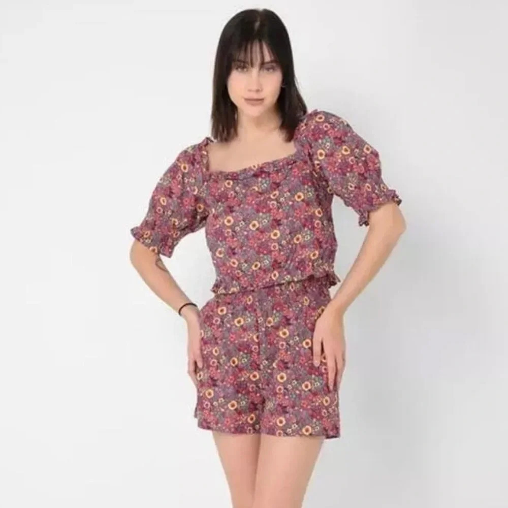 Disney Princess Floral Print 2 piece set